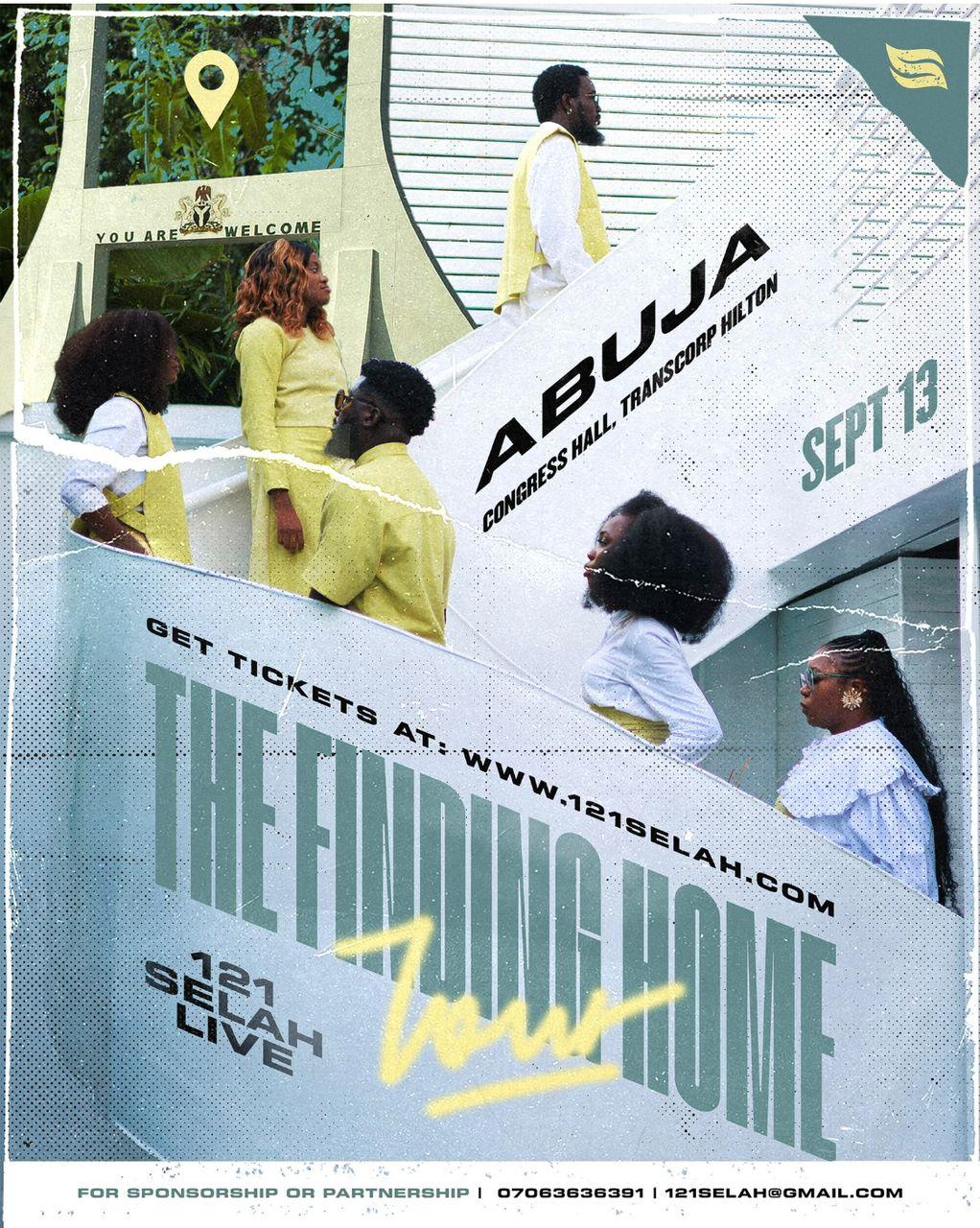 121Selah Live: The Finding Home Tour Banner